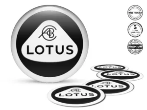Lotus Adesivi Cupola Stile Emblemi Gara Custom